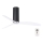 FARO 32036 - Потолочный вентилятор TUBE FAN черный/прозрачный диаметр 128 см + дистанционное управление