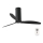 FARO 32060 - Потолочный вентилятор TUBE FAN черный + дистанционное управление