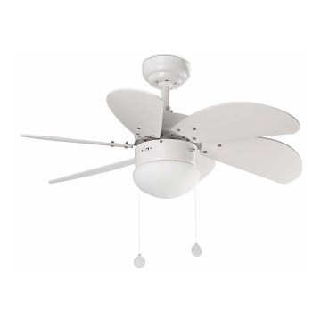 FARO 33180 - Стельовий вентилятор PALAO 1xE14/40W/230V