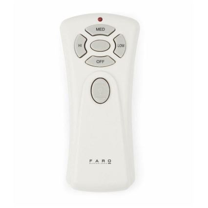FARO 33370DC - Потолочный вентилятор LANTAU коричневый/матовый хром диаметр 132 см + дистанционное управление