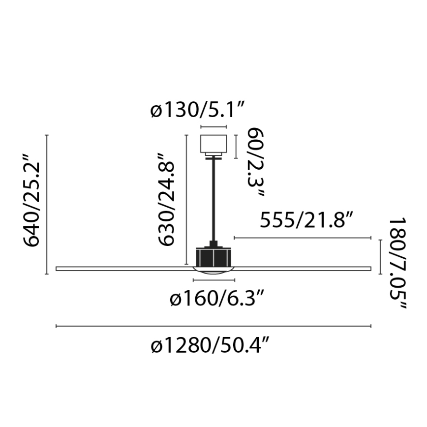 FARO 33395-10 - Светодиодный потолочный вентилятор JUST FAN LED/16W/230V черный/коричневый диаметр 128 см + дистанционное управление