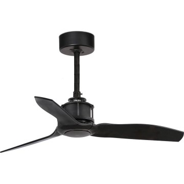 FARO 33424WT - Потолочный вентилятор JUST FAN S, диаметр 81 см, чёрный, Wi‑Fi Tuya + пульт дистанционного управления