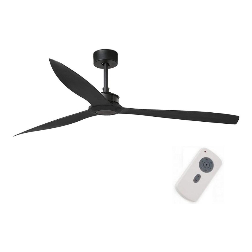 FARO 33432 - Стельовий вентилятор JUST FAN XL діаметр 178 см чорний + пульт дистанційного керування