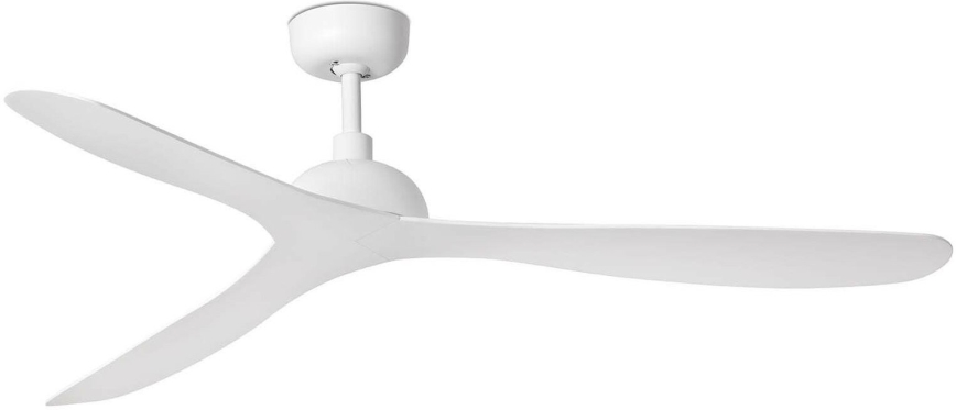 FARO 33446WT - Стельовий вентилятор GOTLAND L білий діаметр 132 см Wi-Fi Tuya + пульт дистанційного керування