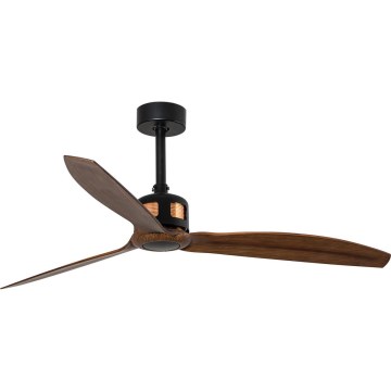 FARO 33451WT - стельовий вентилятор COPPER FAN M, діаметр 128 см, коричневий/чорний, Wi-Fi Tuya + пульт дистанційного керування