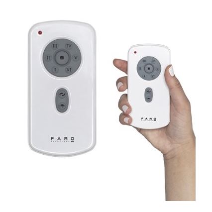 FARO 33465A - Потолочный вентилятор ANDROS XL матовый хром диаметр 213 см + дистанционное управление