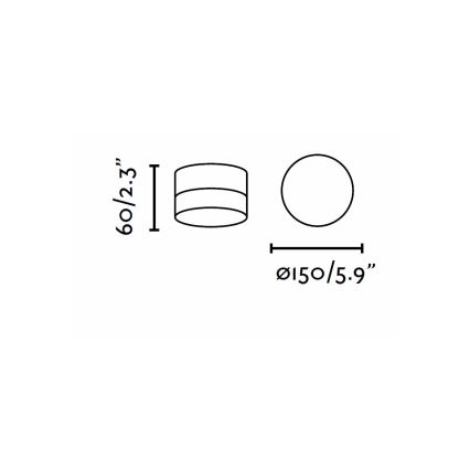 FARO 33476 - Светодиодный светильник для вентилятора MOLOCAI LED/18W/230V