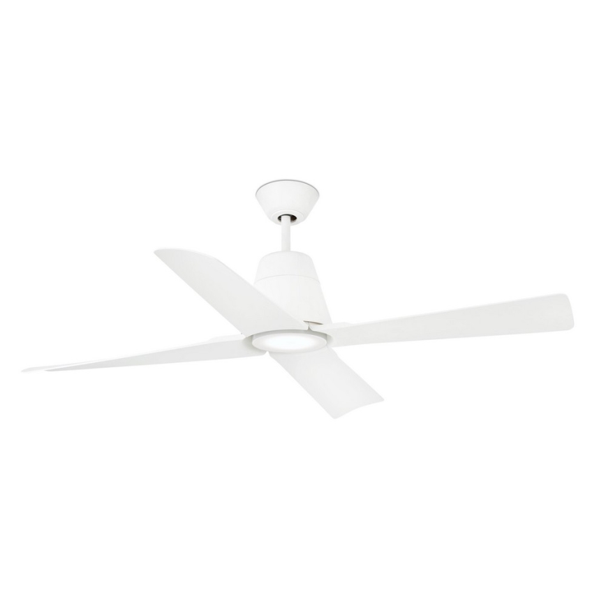 FARO 33480 - Стельовий вентилятор TYPHOON IP44 діаметр 130 см білий + пульт дистанційного керування