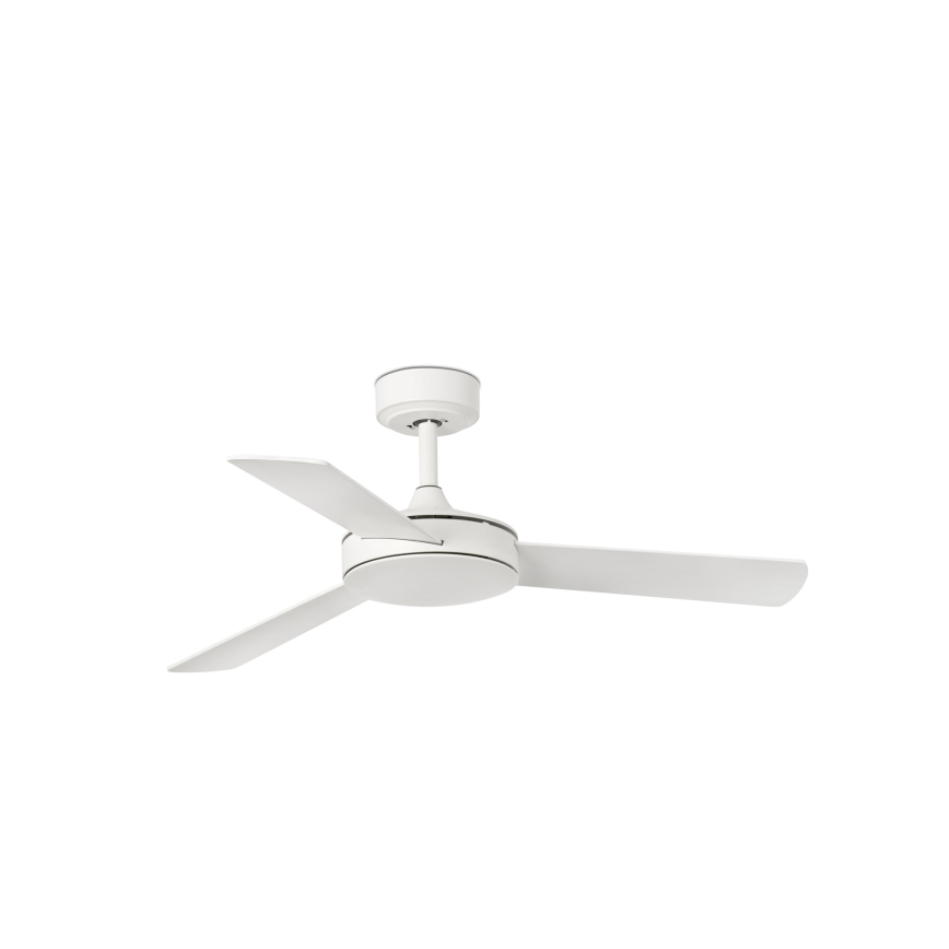 FARO 33603DCWT - Потолочный вентилятор MINI MALLORCA S коричневый/белый диаметр 106 см Wi-Fi Tuya + дистанционное управление