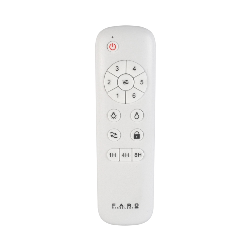 FARO 33725 - LED Стельовий вентилятор HYDRA LED/20W/230V діаметр 132 см + дистанційне керування