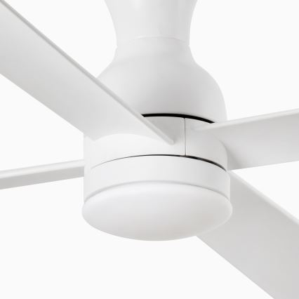 FARO 33756 - Світлодіодний стельовий вентилятор FRASER LED/16W/230V білий діаметр 120 см + пульт дистанційного керування
