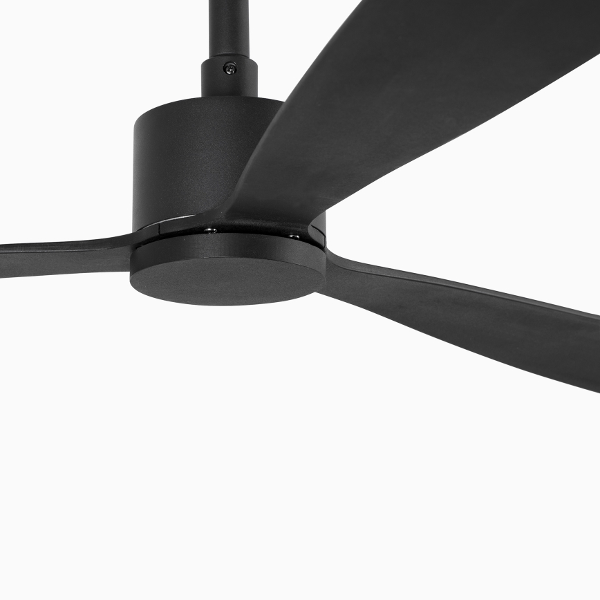 FARO 33761WT - Потолочный вентилятор AMELIA L черный диаметр 132 см Wi-Fi Tuya + дистанционное управление
