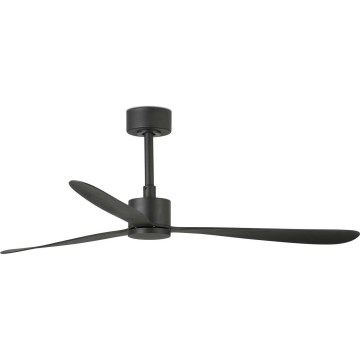 FARO 33761WT - Стельовий вентилятор AMELIA L чорний діаметр 132 см Wi-Fi Tuya + пульт дистанційного керування