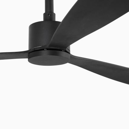 FARO 33761WT - Стельовий вентилятор AMELIA L чорний діаметр 132 см Wi-Fi Tuya + пульт дистанційного керування