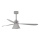 FARO 33762WT-24 - LED диммируемый потолочный вентилятор AMELIA L CONE LED/20W/230V 2700/3500/5000K серый, диаметр 132 см Wi-Fi Tuya + пульт дистанционного управления