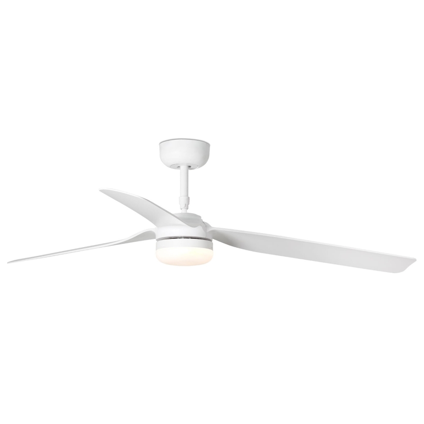 FARO 33814WP-20 - LED Стельовий вентилятор з регулюванням яскравості PUNT M LED/24W/230V 3000K/4200K/6500K білий діаметр 130 см SMART + дистанційне керування