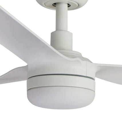 FARO 33814WP-20 - LED Стельовий вентилятор з регулюванням яскравості PUNT M LED/24W/230V 3000K/4200K/6500K білий діаметр 130 см SMART + дистанційне керування