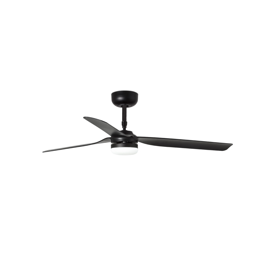 FARO 33815WT-21 - Светодиодный потолочный вентилятор с регулированием яркости PUNT M LED/18W/230V 3000/4200/6500K черный диаметр 132 см Wi-Fi Tuya + дистанционное управление