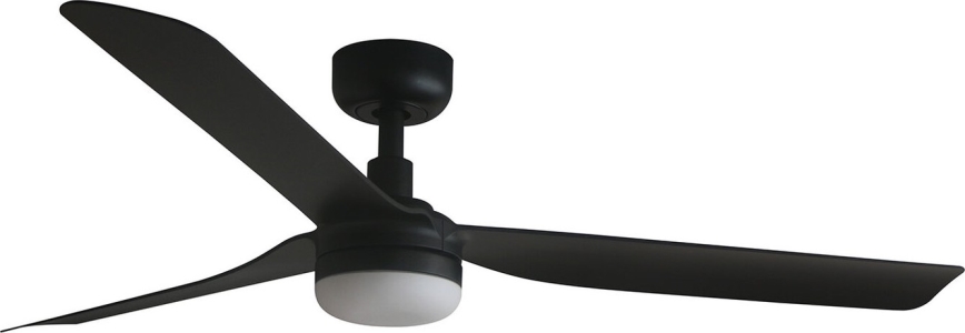 FARO 33815WT-21 - Світлодіодний стельовий вентилятор з регулюванням яскравості PUNT M LED/18W/230V 3000/4200/6500K чорний діаметр 132 см Wi-Fi Tuya + пульт дистанційного керування