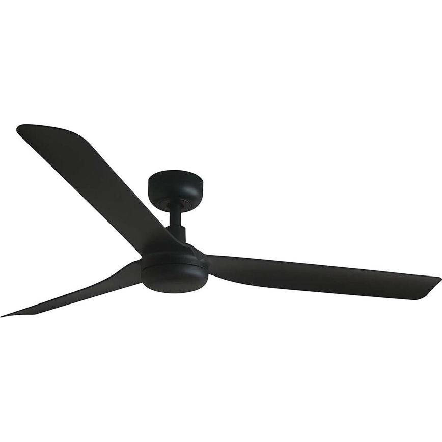FARO 33815WT - Стельовий вентилятор PUNT M чорний діаметр 132 см Wi-Fi Tuya + пульт дистанційного керування