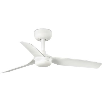 FARO 33820WT - Стельовий вентилятор MINI PUNT S білий діаметр 90 см Wi-Fi Tuya + пульт дистанційного керування