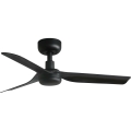 FARO 33822WT - Стельовий вентилятор MINI PUNT S чорний діаметр 90 см Wi-Fi Tuya + пульт дистанційного керування