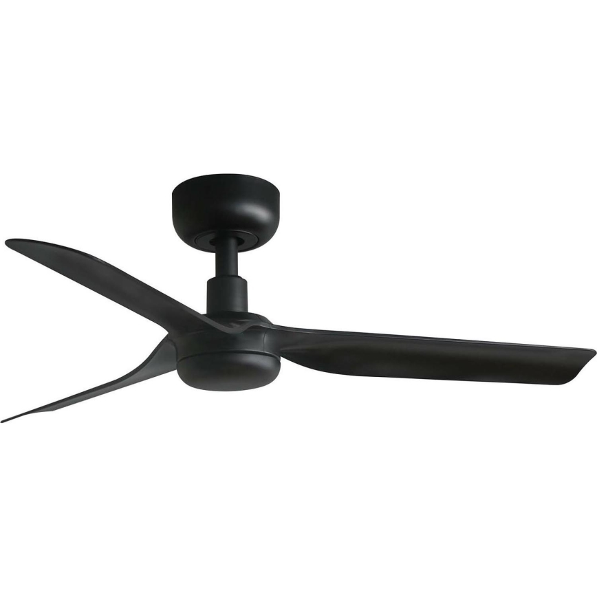 FARO 33822WT - Стельовий вентилятор MINI PUNT S чорний діаметр 90 см Wi-Fi Tuya + пульт дистанційного керування