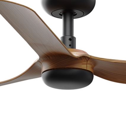 FARO 33823WP - Потолочный вентилятор MINI PUNT S коричневый/черный диаметр 90 см SMART + дистанционное управление