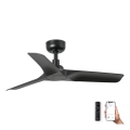 FARO 33825WP - Потолочный вентилятор HEY S черный диаметр 90 см SMART + дистанционное управление