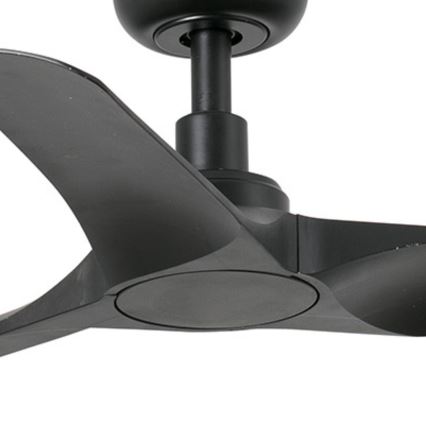 FARO 33825WT - Потолочный вентилятор HEY S черный диаметр 90 см Wi-Fi Tuya + дистанционное управление