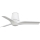 FARO 33826-1TW - Светодиодный потолочный вентилятор с регулированием яркости HEY TUB S LED/10W/230V 2700/4000/6000K белый диаметр 90 см + дистанционное управление