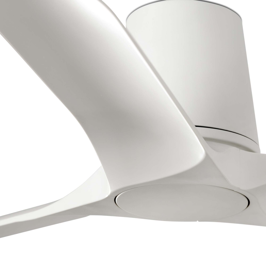 FARO 33826WT - Потолочный вентилятор HEY TUB S белый диаметр 90 см Wi-Fi Tuya + дистанционное управление