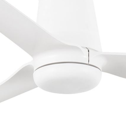 FARO 33828WT - Стельовий вентилятор PUNT TUB M білий діаметр 132 см Wi-Fi Tuya + пульт дистанційного керування