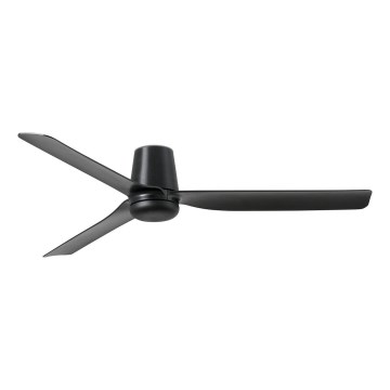 FARO 33830 - Стельовий вентилятор PUNT TUB M чорний діаметр 130 см + пульт дистанційного керування
