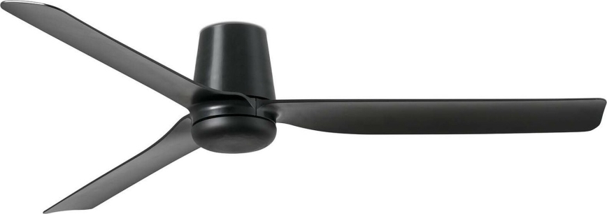 FARO 33830WT - Стельовий вентилятор PUNT TUB M чорний діаметр 132 см Wi-Fi Tuya + пульт дистанційного керування