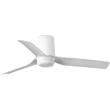 FARO 33832 - Потолочный вентилятор MINI PUNT TUB S белый диаметр 90 см + дистанционное управление