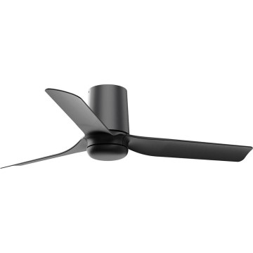 FARO 33834 - Потолочный вентилятор MINI PUNT TUB S черный диаметр 90 см + дистанционное управление
