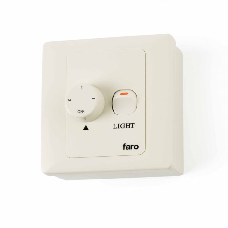FARO 33928 - Настінне управління білий