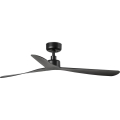 FARO 34196WT - Потолочный вентилятор ROCKER M диам. 132 см чёрный Wi-Fi Tuya + пульт дистанционного управления