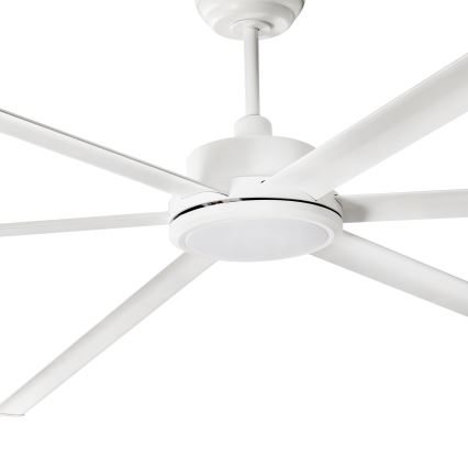 FARO 34202-130 - Світлодіодний стельовий вентилятор ROTTERDAM XL LED/32W/230V білий діаметр 200 см + пульт дистанційного керування