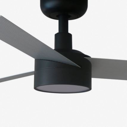FARO 34285WT1S - LED-стельовий вентилятор із затемненням CRUISER S LED/18W/230V 2700/3000/4000K, діам. 106 см, сірий/чорний, Wi‑Fi (Tuya) + пульт дистанційного керування