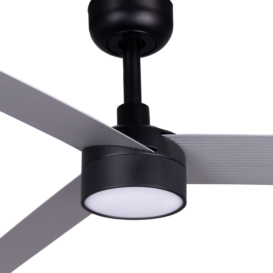 FARO 342871S - LED затемнюваний стельовий вентилятор CRUISER XL LED/18W/230V 2700/3000/4000K діам. 160 cm сірий/чорний + пульт дистанційного керування