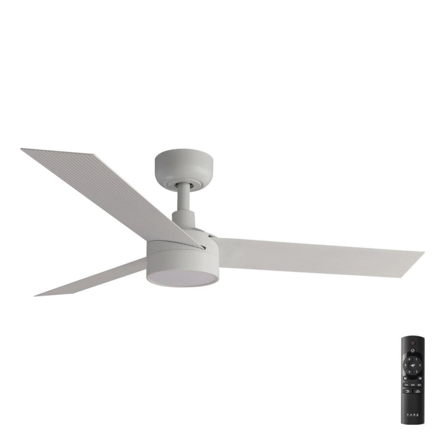 FARO 34288-1TW - Светодиодный вентилятор с регулированием яркости CRUISER S LED/20W/230V диаметр 106 см 2700/4000/6500K + дистанционное управление