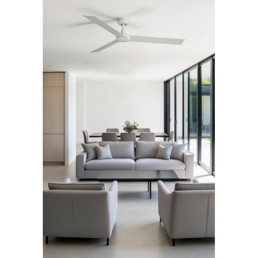 FARO 34292WP - Потолочний вентилятор CRUISER XL білий діаметром 160 см SMART + дистанційне керування