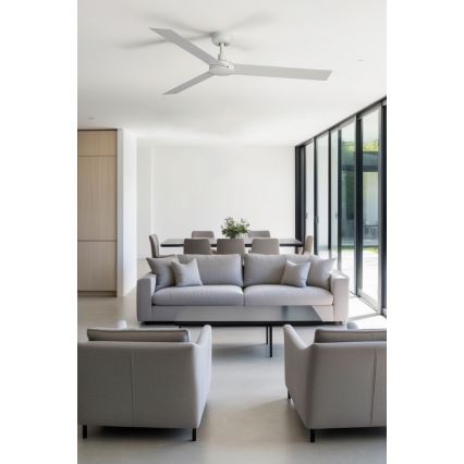 FARO 34292WP - Потолочный вентилятор CRUISER XL белый, диаметр 160 см SMART + дистанционное управление