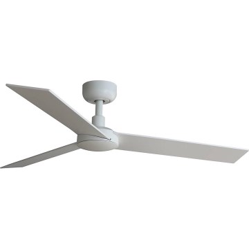 FARO 34295WT - Потолочный вентилятор RUDDER S белый/бежевый диаметр 106 см Wi-Fi Tuya + дистанционное управление