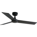 FARO 34296WT - Стельовий вентилятор RUDDER S чорний/коричневий діаметр 106 см Wi-Fi Tuya + пульт дистанційного керування