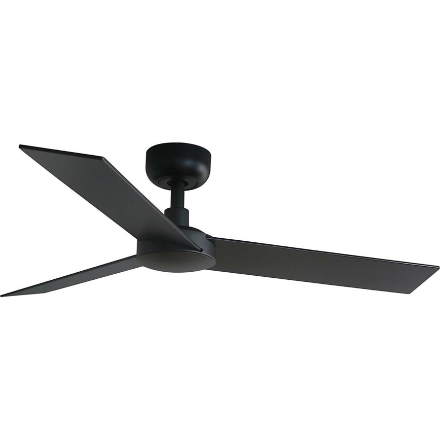 FARO 34296WT - Стельовий вентилятор RUDDER S чорний/коричневий діаметр 106 см Wi-Fi Tuya + пульт дистанційного керування