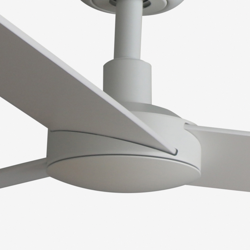 FARO 34297WP - Стельовий вентилятор RUDDER L білий діаметр 132 см SMART + пульт дистанційного керування