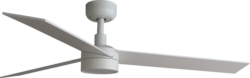 FARO 34297WT-1TW - Світлодіодний стельовий вентилятор з регулюванням яскравості RUDDER L LED/18W/230V 2700/4350/6000K білий діаметр 132 см Wi-Fi Tuya + пульт дистанційного керування